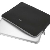 Trust Primo Funda para Portatiles hasta 15.6" - Compartimento Acolchado - Suave y Ligera - Neopreno Viscoelastico - Color Negro