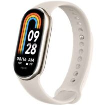 Xiaomi Mi Smart Band 8 Pulsera de Actividad Pantalla Amoled 1.62" - Bluetooth 5.2 - Frecuencia de Actualizacion de 60 Hz - Brillo Maximo de 600 nits - 200 Diseños de Esfera - Mas de 150 Modos Deportivos - Color Champagne Oro