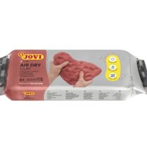 Jovi Air Dry Pasta para Modelar 250gr - Endurecible al Aire - Tacto Fresco - Facil de Moldear - Multi-Superficie - Secado en 24H - Acabado Fino - Color Terracota