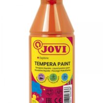 Jovi Tempera Paint Tempera Liquida - Base Agua - Lista para Usar - Alto Poder Cubriente - Secado Rapido - Excelente Fluidez - Adherencia en Multiples Superficies - Color Naranja