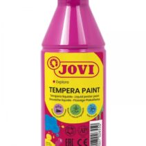 Jovi Tempera Paint Tempera Liquida - Base Agua - Lista para Usar - Alto Poder Cubriente - Secado Rapido - Excelente Fluidez - Adherencia en Multiples Superficies - Color Rosa