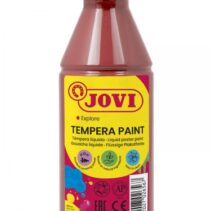 Jovi Tempera Paint Tempera Liquida - Base Agua - Lista para Usar - Alto Poder Cubriente - Secado Rapido - Facil Aplicacion - Excelente Adherencia - Acabado de Calidad - Color Rojo