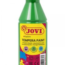 Jovi Tempera Paint Tempera Liquida - Base Agua - Lista para Usar - Alto Poder Cubriente - Secado Rapido - Excelente Fluidez - Adherencia en Multiples Superficies - Color Verde