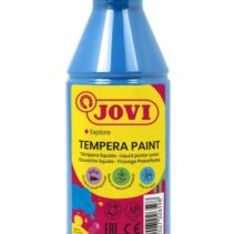 Jovi Tempera Paint Tempera Liquida - Base Agua - Lista para Usar - Alto Poder Cubriente - Secado Rapido - Excelente Rendimiento - Fluidez Optima - Color Azul