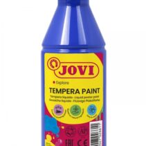 Jovi Tempera Paint Tempera Liquida - Base Agua - Lista para Usar - Alto Poder Cubriente - Secado Rapido - Excelente Rendimiento - Facil Aplicación - Color Azul