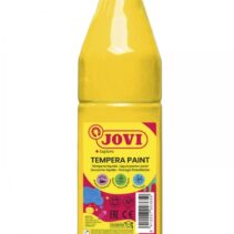 Jovi Tempera Paint Tempera Liquida 500ml - Base Agua - Lista para Usar - Alto Poder Cubriente - Secado Rapido - Facil Aplicacion - Excelente Adherencia - Color Amarillo