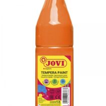 Jovi Tempera Paint Tempera Liquida 500ml - Base Agua - Lista para Usar - Alto Poder Cubriente - Secado Rapido - Excelente Fluidez - Adherencia en Multiples Superficies - Color Naranja