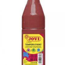 Jovi Tempera Paint Tempera Liquida 500ml - Base Agua - Lista para Usar - Alto Poder Cubriente - Secado Rapido - Excelente Fluidez - Adherencia en Multiples Superficies - Color Marron