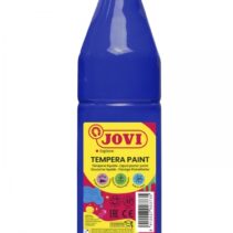 Jovi Tempera Paint Tempera Liquida 500ml - Base Agua - Lista para Usar - Alto Poder Cubriente - Secado Rapido - Excelente Fluidez - Adherencia en Multiples Superficies - Color Azul Oscuro