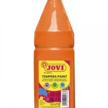 Jovi Tempera Paint Tempera Liquida - Base Agua - Lista para Usar - Alto Poder Cubriente - Secado Rapido - Excelente Fluidez - Adherencia en Multiples Superficies - Color Naranja