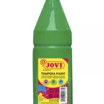 Jovi Tempera Paint Tempera Liquida - Base Agua - Lista para Usar - Alto Poder Cubriente - Secado Rapido - Excelente Fluidez - Adherencia en Multiples Superficies - Color Verde