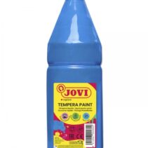 Jovi Tempera Paint Tempera Liquida - Base Agua - Lista para Usar - Alto Poder Cubriente - Secado Rapido - Excelente Fluidez - Adherencia en Multiples Superficies - Color Azul