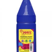 Jovi Tempera Paint Tempera Liquida - Base Agua - Lista para Usar - Alto Poder Cubriente - Secado Rapido - Excelente Fluidez - Adherencia en Multiples Superficies - Color Azul