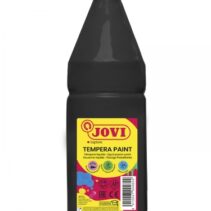 Jovi Tempera Paint Tempera Liquida - Base Agua - Lista para Usar - Alto Poder Cubriente - Secado Rapido - Excelente Rendimiento - Facil Aplicación - Color Negro