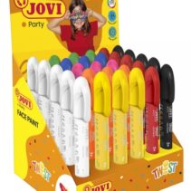 Jovi Twist Face Paint Expositor 30 Sticks de Maquillaje - Base Agua - Facil Aplicacion - para Todo Tipo de Pieles - Gran Capacidad Cubriente - Color Surtido