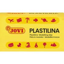 Jovi Caja de 30 Pastillas de Plastilina 50gr - Muy Moldeable - No Se Seca - sin Gluten - Libre de Alergenos - No Toxica - Color Amarillo