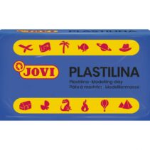 Jovi Caja de 30 Pastillas de Plastilina 50gr - Pasta Vegetal - No Endurece - sin Gluten - Inocua - Facil de Moldear - Ideal para Volumen y Moldes - Color Azul