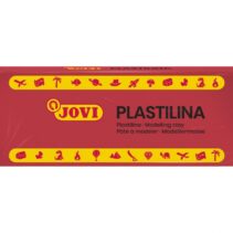 Jovi Caja de 15 Pastillas de Plastilina 150gr - Pasta Vegetal - No Se Seca - sin Gluten - Inocua - Facil de Moldear - Ideal para Figuras Voluminosas - Color Rosa