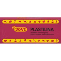 Jovi Caja de 15 Pastillas de Plastilina 150gr - Pasta Vegetal - No Se Seca - sin Gluten - Inocua - Facil de Moldear - Ideal para Figuras en Volumen - Color Rosa