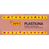 Jovi Caja de 15 Pastillas de Plastilina 150gr - Pasta Vegetal para Modelar - No Endurece - sin Gluten - Inocua y Segura - Color Rosa