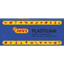 Jovi Caja de 15 Pastillas de Plastilina 150gr - Mezclables - No Se Seca - Facil de Moldear - Color Azul