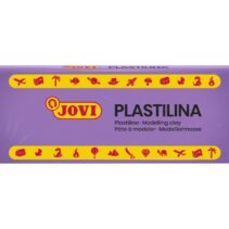 Jovi Caja de 15 Pastillas de Plastilina 150gr - Pasta de Modelar Vegetal - No Se Seca - sin Gluten - Inocua - Facil de Moldear - Ideal para Figuras en Volumen - Color Morado