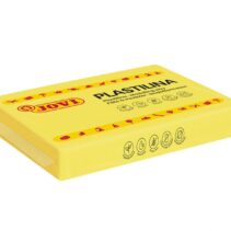 Jovi Caja de 15 Pastillas de Plastilina 350gr - Pasta Vegetal - No Se Seca - sin Gluten - Inocua - Facil de Moldear - Ideal para Figuras Voluminosas - Color Amarillo