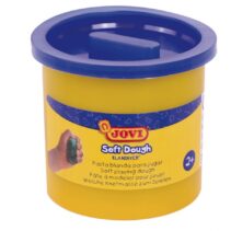 Jovi Soft Dough Blandiver Estuche de 5 Botes 110gr - Flexible - Facil de Amasar - Ideal para Modelaje - Fomenta Creatividad - Desarrolla Motricidad Fina - Color Azul