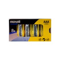 Maxell Pack de 8 Pilas Alcalinas LR03 AAA 1.5V