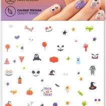 Alpino Pack de Pegatinas para Uñas Halloween - Autoadhesivas - Diseños Terrorificos