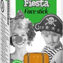 Alpino Fiesta Face Stick Pack con 6 Barritas de Pintura Facial - Sistema Retractil Giratorio - Se Lava con Agua - Testado Dermatologicamente - Color Naranja