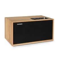 Thomson WS502 Altavoz 100W Bluetooth 5.0 - Caja de Madera - Frente Desmontable - Entrada RCA