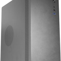 Tacens NOVAX NOVAX550BR Mini Torre Ultra Compacta - Estructura Metalica - Fuente 550W Bronze - Ventilador Trasero - Soporte MicroATX/Mini-ITX - USB 3.0 - Color Negro