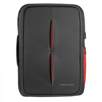 Mars Gaming MB2 Mochila Maletin - Impermeable - Antirrobo con candado TSA - Puerto USB externo - Capacidad para portatil 17.3" - Color Negro