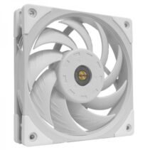 Mars Gaming MF-NC Ventilador para PC - Aspas Hibridas - Operacion Silenciosa - Rodamiento FDB - Control PWM - Flujo de Aire Optimo - Color Blanco