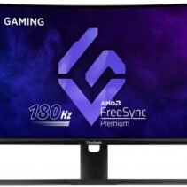 Viewsonic Monitor 34" VX3418-2KPC QHD - 144hz - Respuesta 1ms - 1500R Curve Monitor - 21:9 - Adaptive Sync - 2 HDMI - 2 DisplayPort - Altavoces - Ajustable en Altura - Color Negro