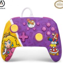 PowerA Mando con Cable Enhanced para Nintendo Switch - Princess Peach Battle