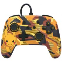 PowerA Mando con Cable Enhanced para Nintendo Switch - Camo Storm Pikachu