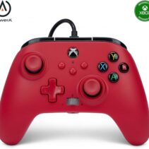 PowerA Mando con Cable Enhanced para Xbox Series X|S -  Artisan Red