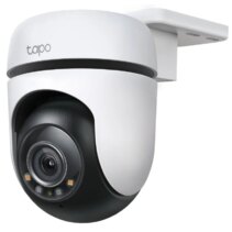 TP-Link Tapo TC41 Camara de Seguridad Intekigente 2K WiFi - Apta para Exterior - Vision Panoramica 360º - Vision Nocturna a Color - Deteccion Multiple - Alarma de Luz y Sonido Personalizable