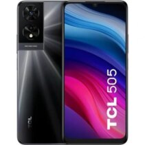 TCL 505 Smartphone Pantalla 6.75" - 6GB - 256GB - Camara 50MP - Bateria 5010mAh - Admite Carga de 10W - Color Gris Oscuro