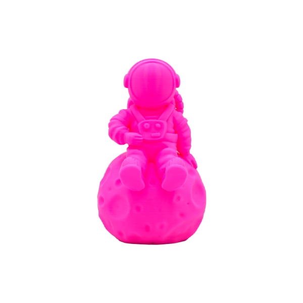 Filamento 3D PLA - Diametro 1.75mm - Bobina 1kg - Color Rosa Fluorescente