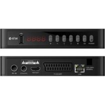 E-Star Sintonizador TDT Digital - Admite Configuracion de Ancho de Banda de Canal de 7/8MHz - Cambio Automatico PAL y NTSC - Multiples Idiomas - HDMI