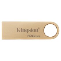 Kingston DataTraveler SE9 G3 Memoria USB-A 3.2 Gen 1 128GB - 220 MB/s en Lectura - Diseño Metalico - Color Oro (Pendrive)