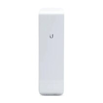 Ubiquiti Nanostation M5 Punto de Acceso para Exterior  WiFi 150Mbps - Antena 2x2 MIMO - Energia sobre Ethernet (PoE) - 2 Puertos RJ-45 - Color Blanco