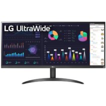 LG Ultrawide Monitor 34" LED IPS UltraWide FullHD 100Hz FreeSync - Respuesta 5ms - Angulo de Vision 178º - Ajustable en Altura - 21:9 - HDMI