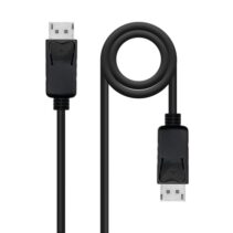 Nanocable Cable Displayport 1.2 CCS DP/M-DP/M - Longitud 2m - Soporta Resoluciones de Video de hasta 4K - Color Negro