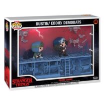 Funko Pop Moments Deluxe Stranger Things Set Fase 3 Eddie and Dustin - Figuras de Vinilo