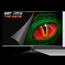 KeepOut Monitor Gaming 23.8" VA Curvo R1500 FullHD 1080p 120Hz - Respuesta 1ms - Angulo de Vision 178º - 16:9 - Altavoces 6W - HDMI