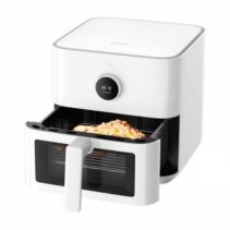 Xiaomi Smart Air Fryer Freidora sin Aceite 5.5L 1600W - Ajuste de Temperatura - 12 Recetas Incorporadas - Control por Voz - Color Blanco